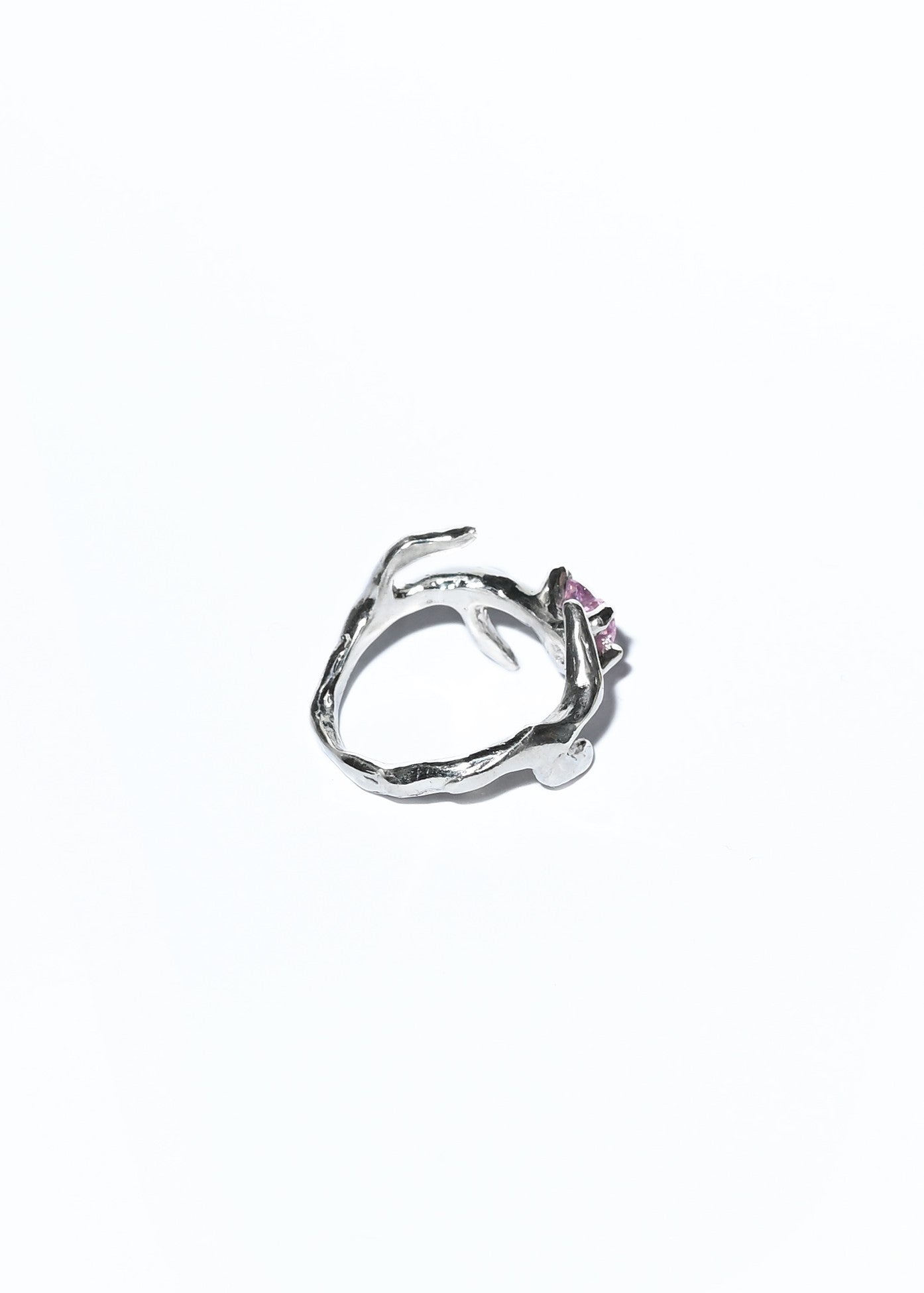 Heart cubic zirconia ring