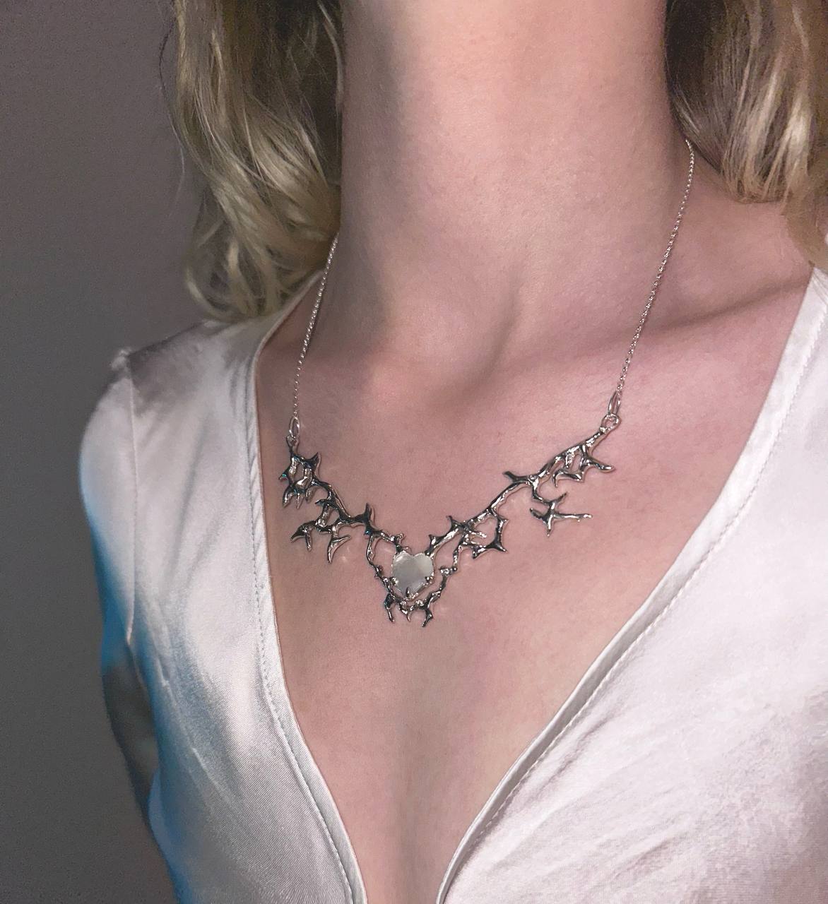 Moon necklace