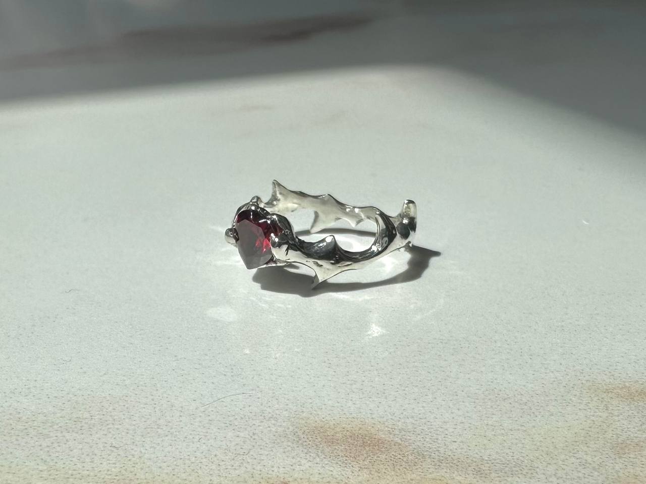 H1 cubic zirconia ring