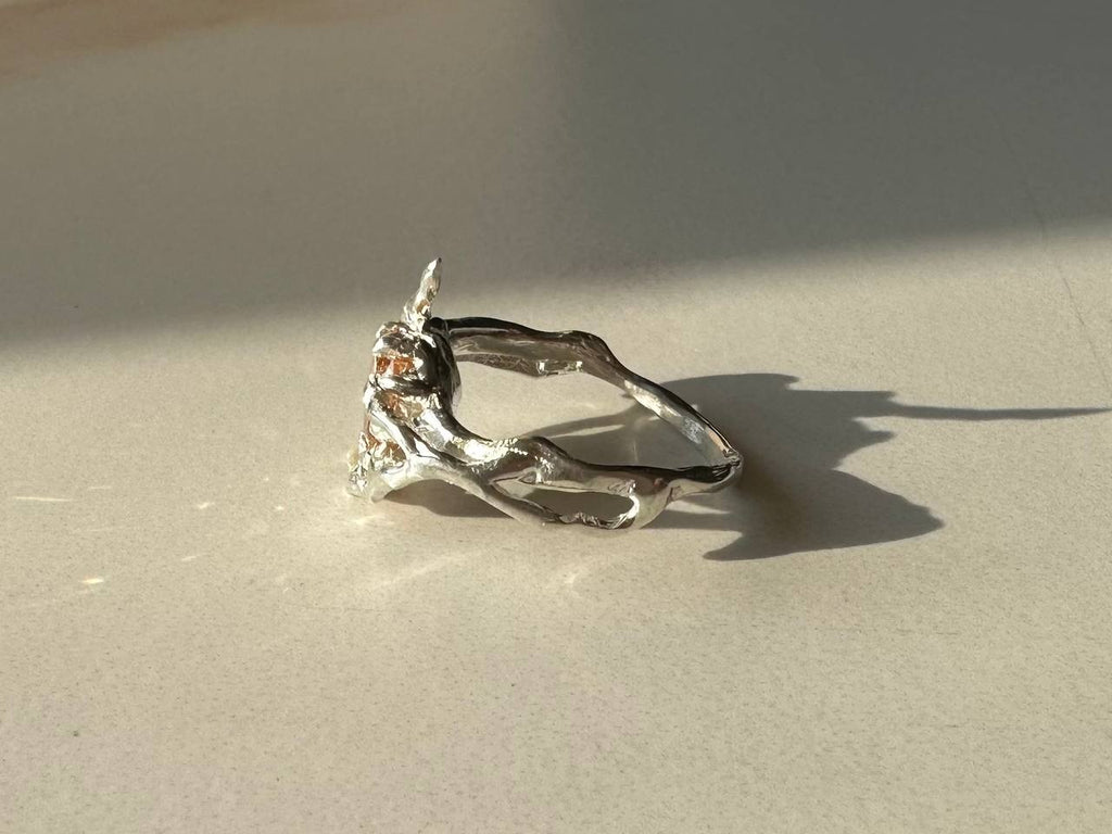 FB cubic zirconia ring