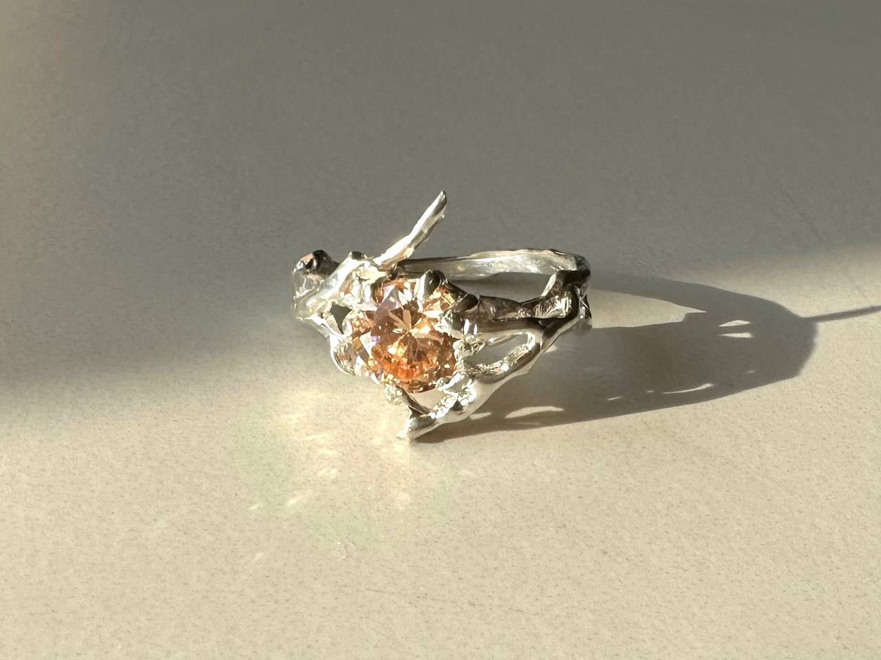 FB cubic zirconia ring