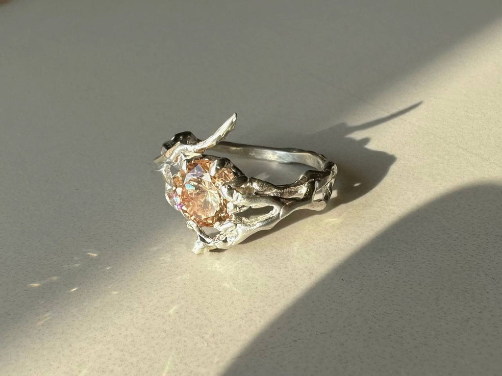 FB cubic zirconia ring