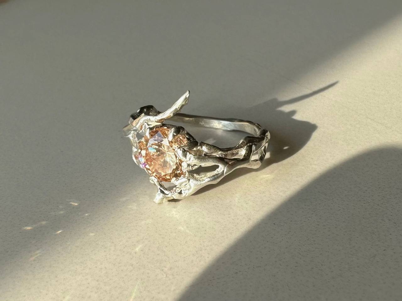 FB cubic zirconia ring