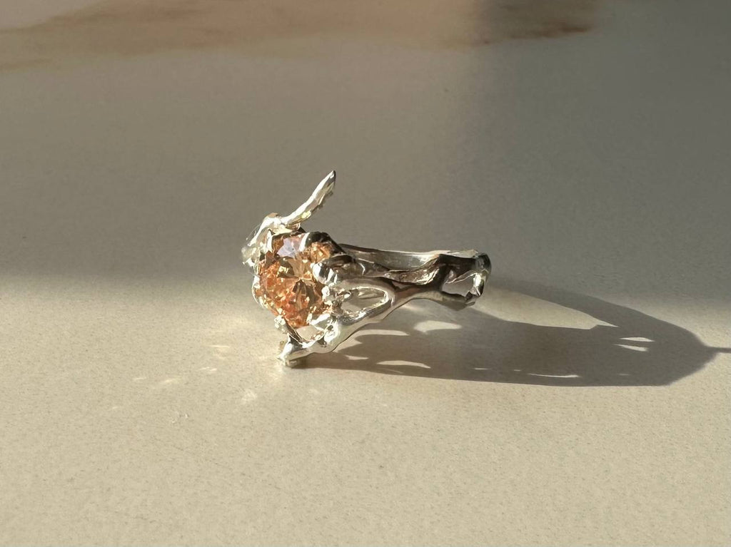 FB cubic zirconia ring