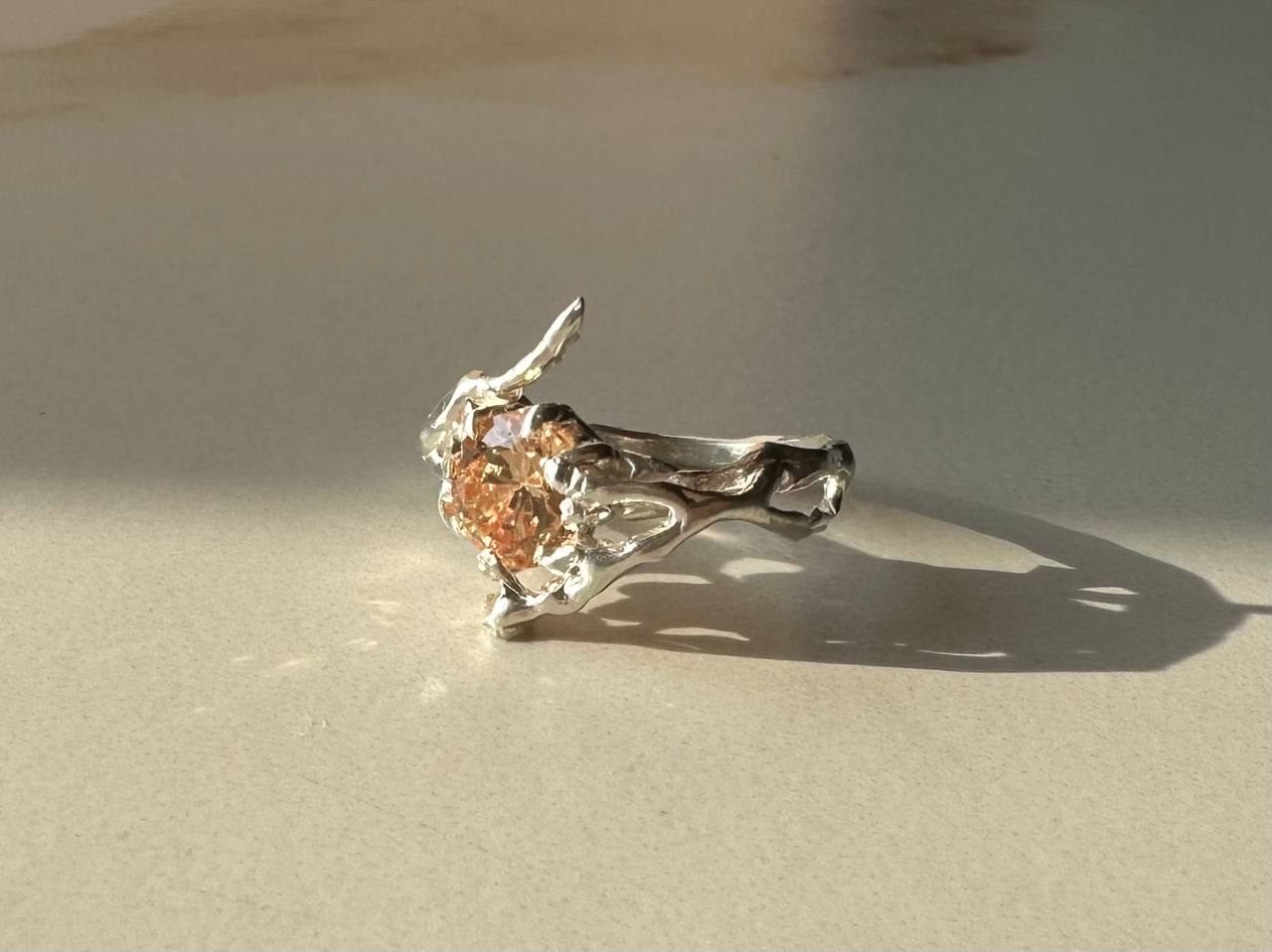 FB cubic zirconia ring