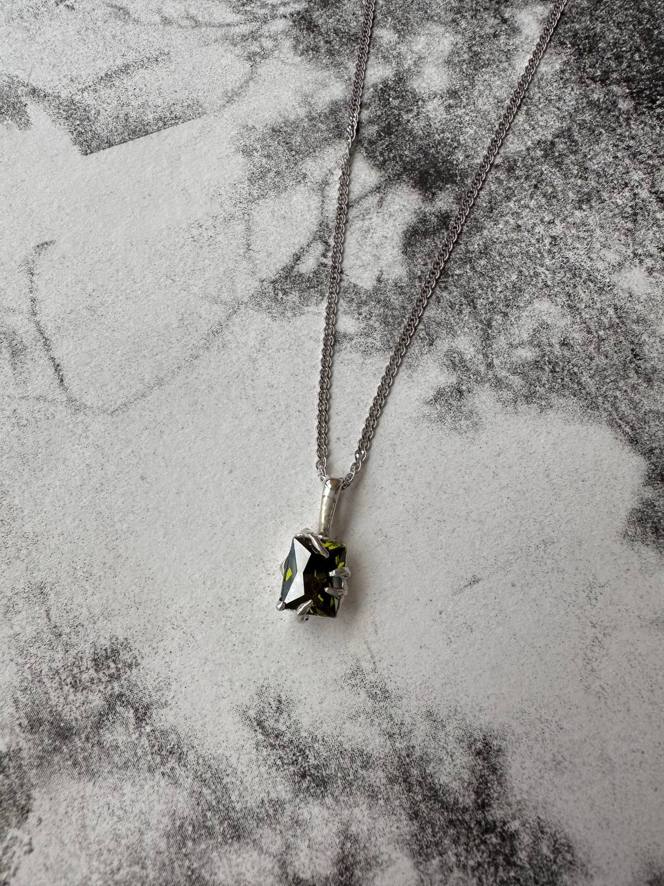 SP cubic zirconia pendant