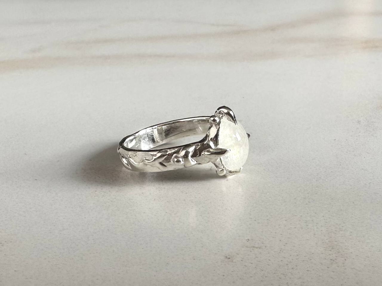 Moonstone ring