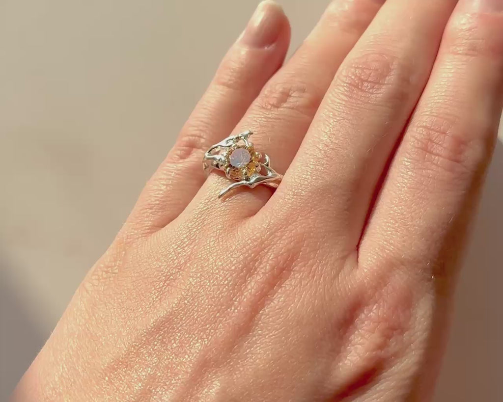 FB cubic zirconia ring