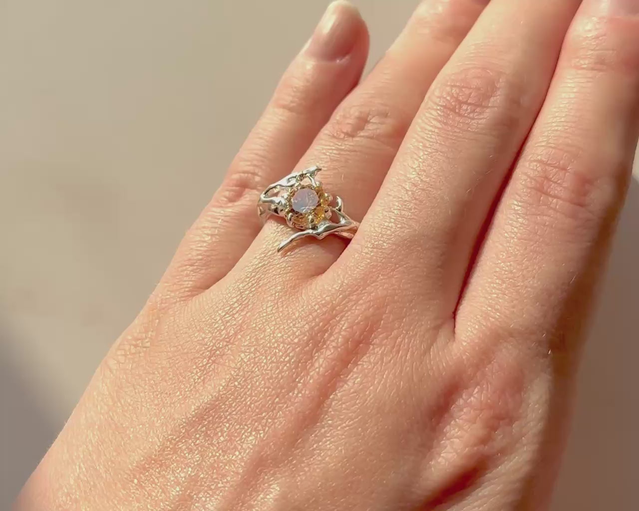 FB cubic zirconia ring