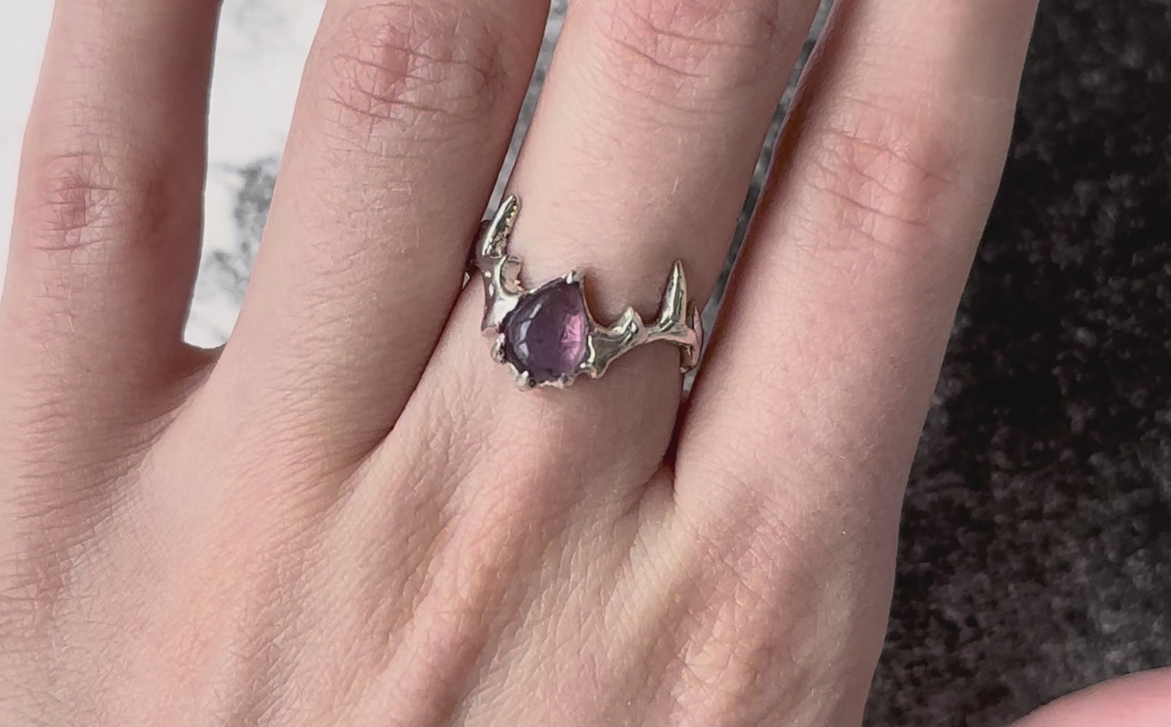 Amethyst ring