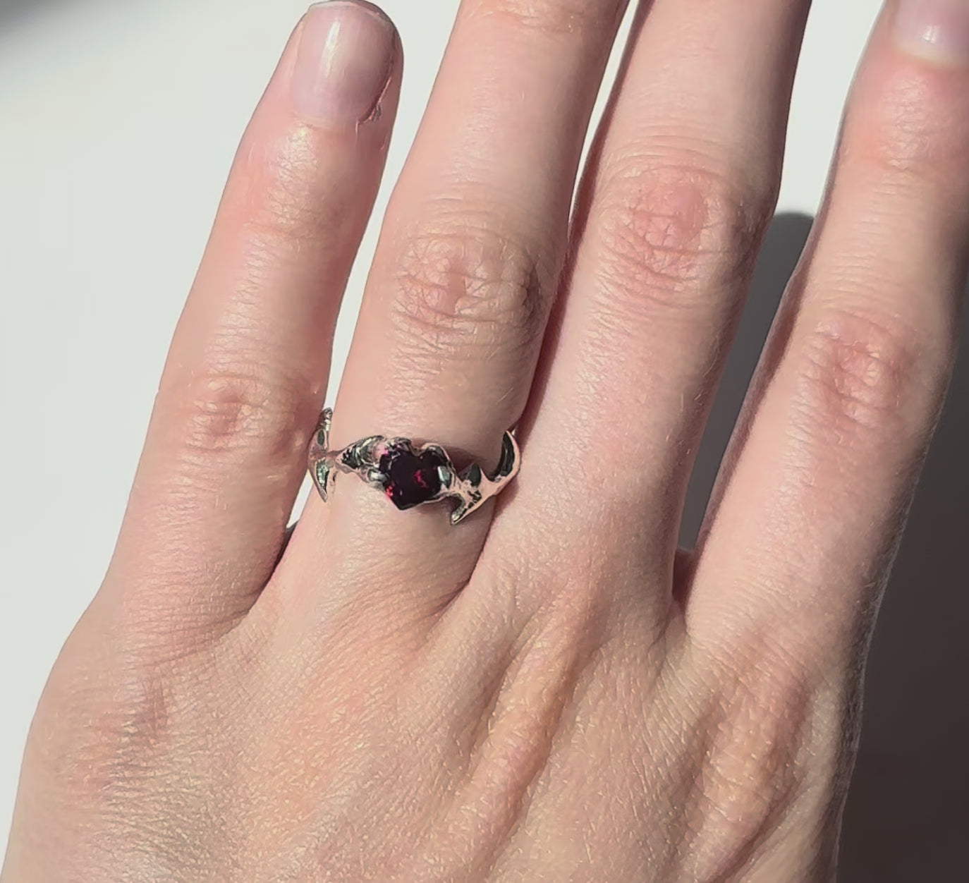 H1 cubic zirconia ring